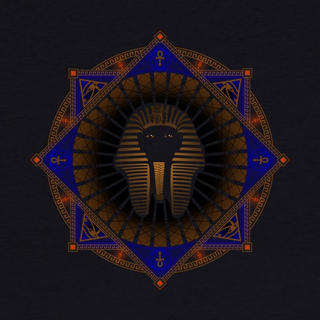 King Tut mandala by konsept_artist